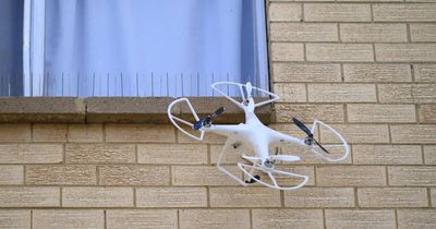 Abandoned drone stuck for months triggers surveillance fears