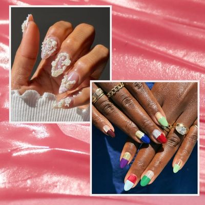 Pearl Details, Color-blocking, and Basketball Designs Lead the Best Nail Looks of the Week
