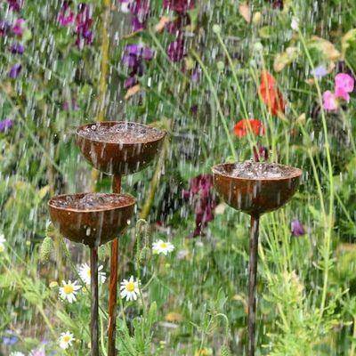 Rain catchers are the whimsical garden feature that turns heavy downpours into a lovely water feature – I've tracked down 6 stylish options