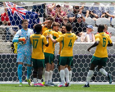 Tete Yengi scores on debut as Socceroos sign off before World Cup with Switzerland draw