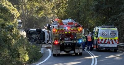 Children among four injured in three-car crash on the South Coast