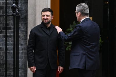 Ukraine-Russia war latest: Zelensky to meet Starmer, Macron and Merz in No 10 today after Putin snubbed summit proposal