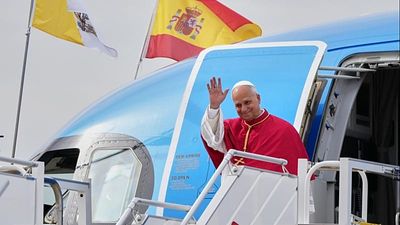 Pope Leo XIV calls for 'end to polarisation' as he makes the first papal visit to Spain in 15 years