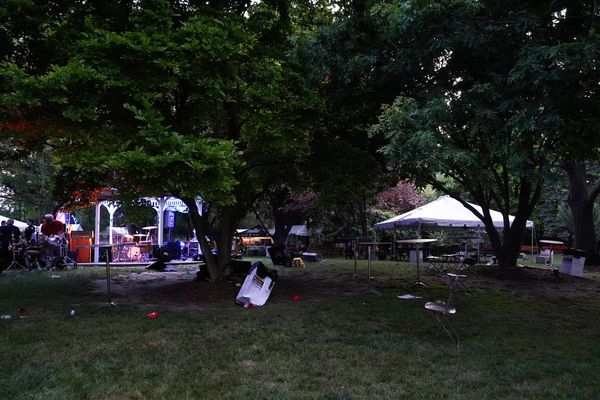 At least 12 people shot at an Ohio street festival and suspects remain at large, police say