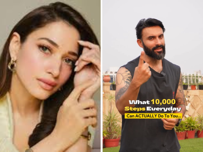 Tamannaah Bhatia’s fitness trainer Siddhartha Singh explains what happens when you walk 10k steps daily for 30 days