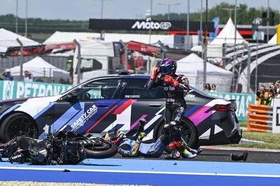 Jorge Martin escapes injury but hit with penalty for Hungarian GP crash