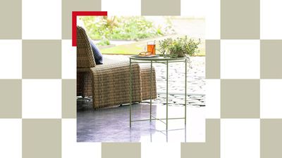Habitat's Folding Garden Side Table Will Make Even the Tiniest Outdoor Space Hosting Ready in Seconds, in Style