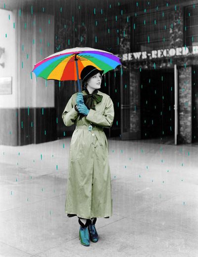 The kindness of strangers: I was lost in the pouring rain – then a man came along with a big rainbow umbrella