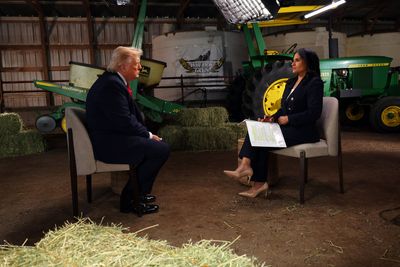 Trump attacks NBC, ends interview