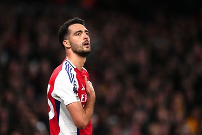 ‘I read on social media that I was going to be played as a striker in our next game. I was honestly just laughing, but then one of the coaches said it might happen’ Mikel Merino on playing up front for Arsenal