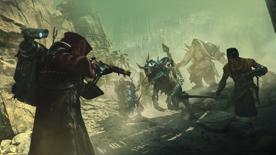 Warhammer 40,000: Darktide just gave us a greater look at the upcoming cybernetic warrior Skitarii