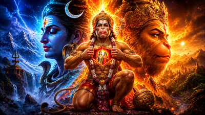 Was Hanuman Really Shiva’s Avatar? The Shocking Debate