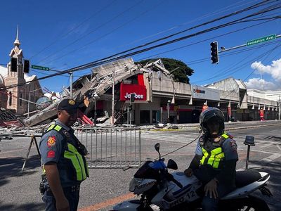 Powerful earthquake in southern Philippines leaves at least 37 dead