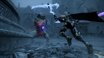 Armatus, the demonic roguelite where you start strong and just get stronger, is coming this winter