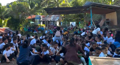 Philippines Earthquake terrifying video: First day of school turns scary as children shake, scream and roof shed falls on them during powerful tremors