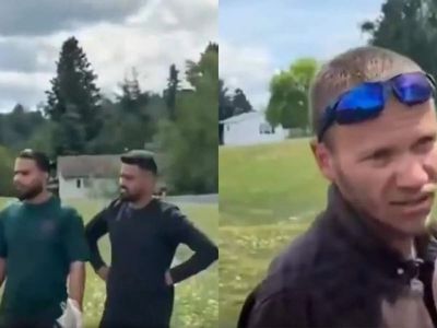 'What are you doing here?': Viral video shows Indian-origin cricketers save woman from stalker in Canada days after racism row