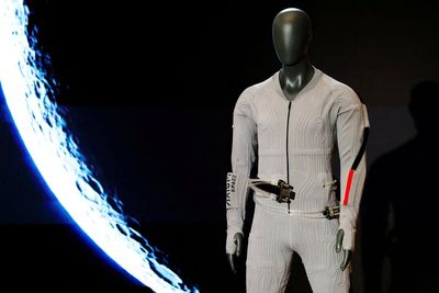 Prada unveils spacesuit to be worn by NASA astronauts on Moon mission