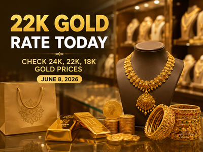 22k gold rate today: Check 24k, 22k, 18k gold prices (June 8, 2026) at IBJA, Tanishq, Joyalukkas, Kalyan Jewellers and Malabar Gold & Diamonds