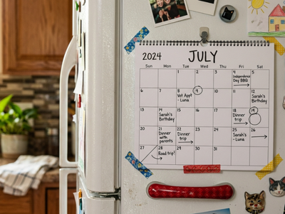 Psychology suggests people who keep a paper calendar on the fridge aren’t old-fashioned: They’re turning memory into something the room can help hold
