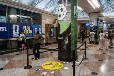 Six people hurt in stabbing at Penn Station ahead of NBA Finals game and Trump visit