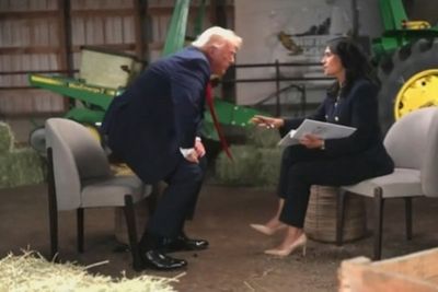 Trump gives bizarre excuse for why he stormed out of NBC interview