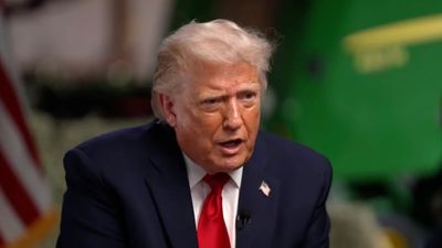 ‘I’ve had enough, thank you darling’: Trump storms off interview after being challenged on rigged election claims