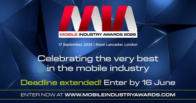 Mobile Industry Awards 2026 - Entry deadline extended