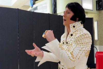 A new generation of Elvis tribute artists compete in the king's hometown
