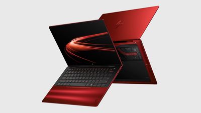 Does Ferrari's new laptop 'transcend PC design', or is it just red?