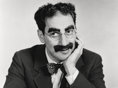 Quote of the day by Groucho Marx: 'I was married by a judge. I should have asked for...' Life lessons on marriage, relationships and human nature by American actor and comedian