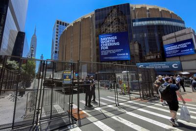 Knicks fans fume over strict security measures as Trump attends NBA Finals game