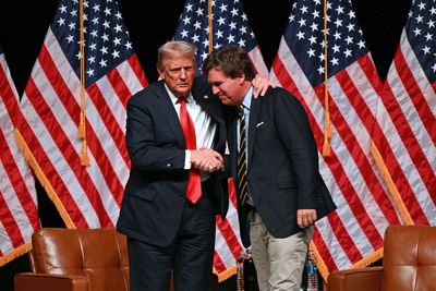 Tucker Carlson calls Trump foe ‘very charming’ after breaking with the US president