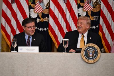 ‘I have two jobs’: Trump belittles Mike Johnson in Oval Office humiliation where he claims to run the House, report says