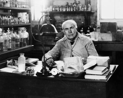 Life advice of the day by Thomas Edison: 'The trouble with most people is...' Lessons on success, human behavior, hard work and vision by American inventor
