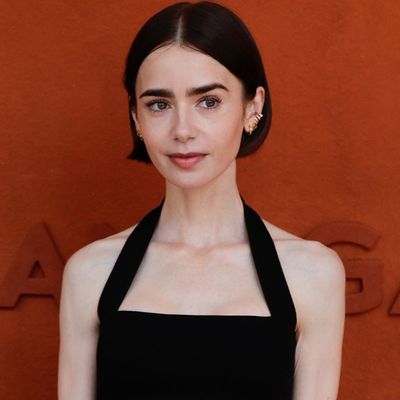 Lily Collins's Hermès Birkin Bag Elevates Her Final 2026 French Open Serve