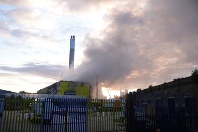 Recycling centre fire brought under control