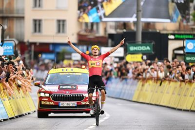 'It's an incredible feeling' –Anthon Charmig takes victory on stage two of the Tour Auvergne-Rhône-Alpes with stunning breakaway