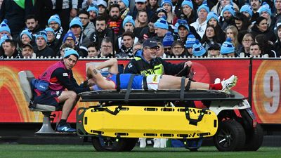 Mihocek 'up and walking' after surgery on neck fracture