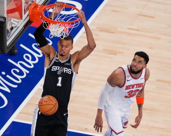NBA finals: Wembanyama silences Garden’s party as Spurs beat Knicks in Game 3