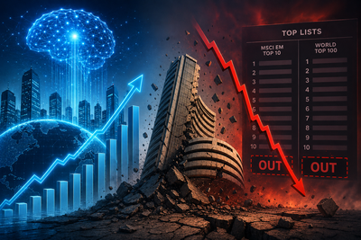Explained: How AI mania has thrown India Inc out of MSCI EM's top 10 and world's top 100 list