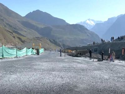 Final rock falls at Zojila: India completes breakthrough in world's longest bi-directional road tunnel
