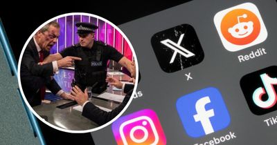 Nigel Farage and Andrew Bailey condemn deepfake social media posts of them fighting