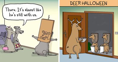 Artist Creates One-Panel Comics Where The Punchline Hits When You Least Expect It (48 New Pics)