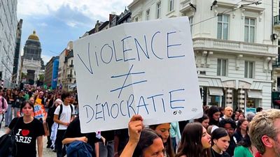 Belgium: Thousands protest alleged police violence in Brussels