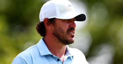 Five-time major winner golfs with England internationals ahead of World Cup