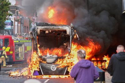 Calls for calm as violence erupts in Belfast after knife attack