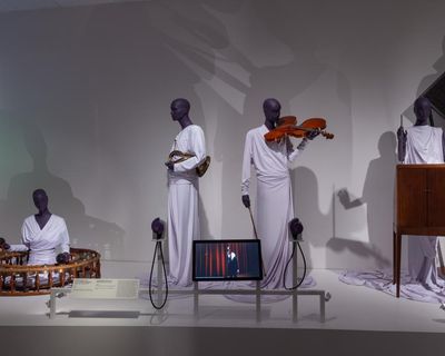 ‘Central to human identity’: exhibition at the Met connects bodies with musical instruments