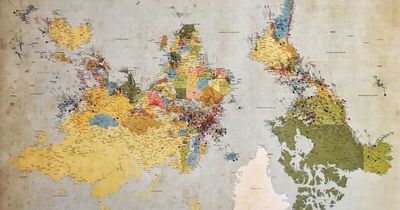 “Is It Peru Or Brazil?”: Prove Your Geography Skills With These 27 Rotated World Maps