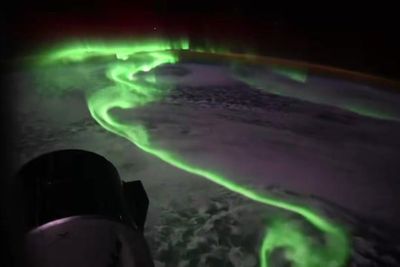 Watch: Stunning Southern Lights timelapse captured from SpaceX Dragon