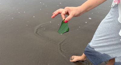Geeky Ranjit Finds Broken Glass on Goa Beach, Sparks Discussion on Civic Responsibility